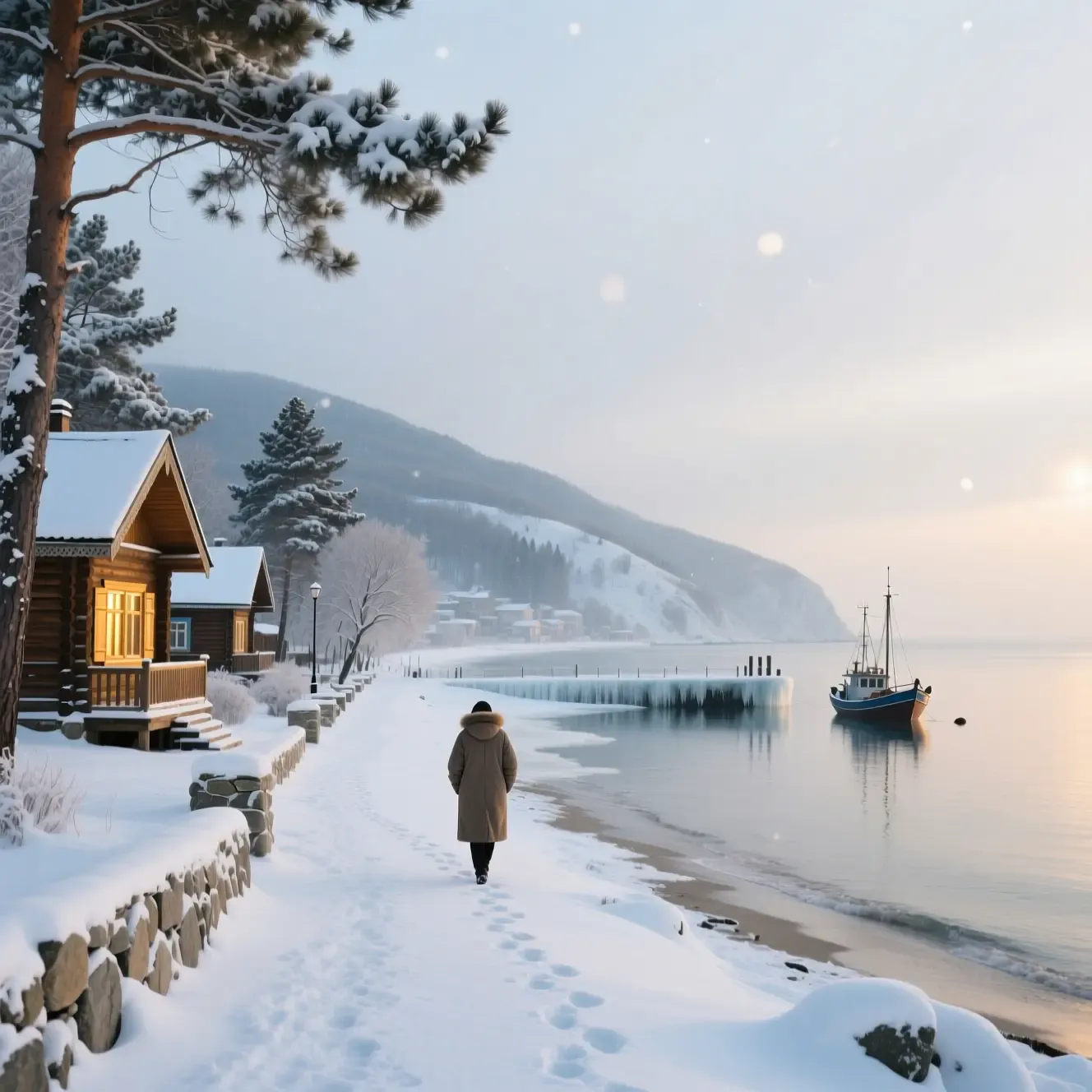 Анапа зимой